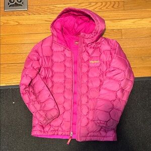 Marmot Kids Fuchsia Puffer Jacket
